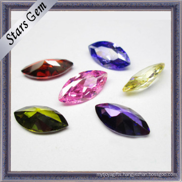 Fashionable Amethyst Cubic Zirconia in Marquise Shape